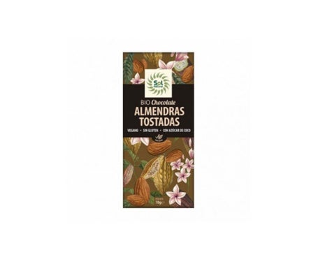 Solnatural Choco Almendras Tostadas Bio 70gen oferta