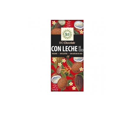 Solnatural Choco Leche Coco Bio sin Gluten Vegano 70gen oferta