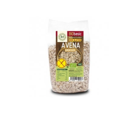 Solnatural Copos Avena sin Gluten Gruesos Int Bio 150gen oferta