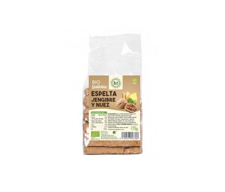 Solnatural GalletasEspelta Jengibre yNueces Bio 175gen oferta