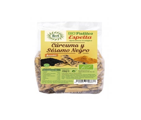Solnatural Palitos Espelta Cúrcuma Sésamo 150gen oferta