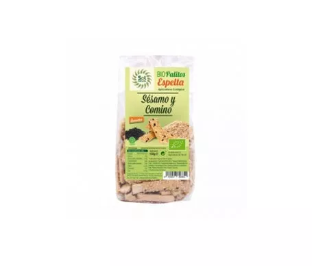 Solnatural Palitos Espelta Sésamo Comino 150gen oferta