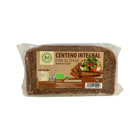 Solnatural Pan Alemán Centeno Int Bio 500gen oferta