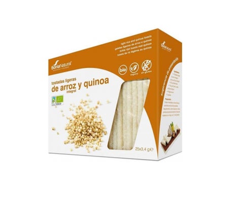 Soria Alimentacion Tostadas Ligeras Arroz Quinoa Bioen oferta
