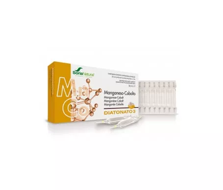 Soria Natural Diatonato 3 Magnesio y Cobalto 28 Vialesen oferta