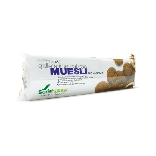 Soria Natural Galleta Integral Con Muesli 165gen oferta