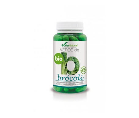 Soria Natural Verde de Brócoli Bio 80cápsulasen oferta