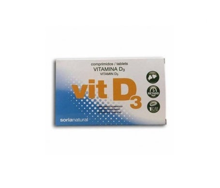 Soria Natural Vitamina D3 Comprimidos Retard 48compen oferta