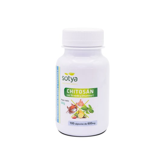 Sotya Chitosán + Té Verde + Vitamina C 600mg 100cápsen oferta