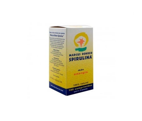 Spirulina Marcus Rohrer 180compen oferta