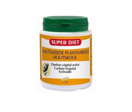 Super Diet Vegetable Carbón vegetal 150 cápsulasen oferta