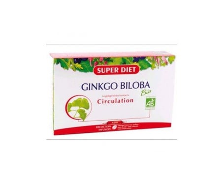Super DietaGinkgo Biloba Orgánico 20 Frascosen oferta