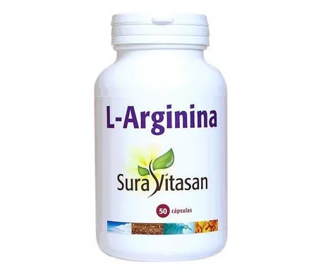 Sura Vitasan Arginina 500Mg 50capsen oferta