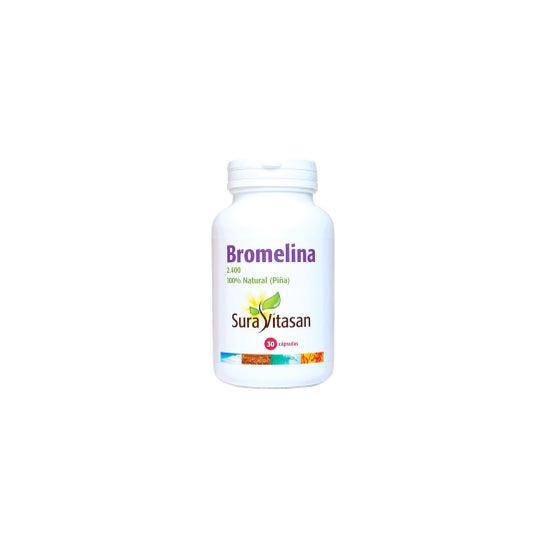Sura Vitasan Bromelina 2.400 500mg 30 Cápsulasen oferta