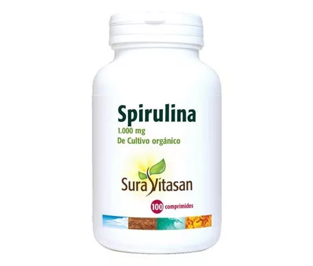 Sura Vitasan Espirulina 1000Mg 100compen oferta