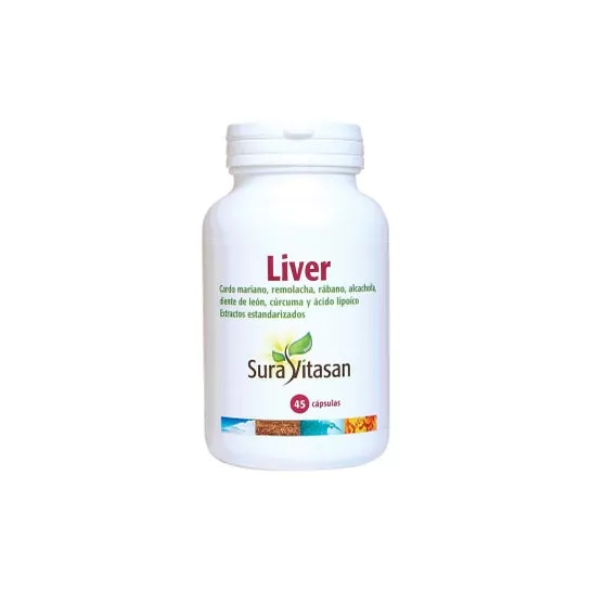 Sura Vitasan Liver 45 Cápsulasen oferta