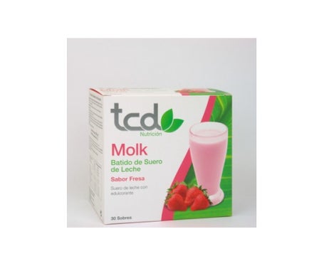 Tcd Molk Batido Sabor Fresa Proteinada 30 Sobresen oferta
