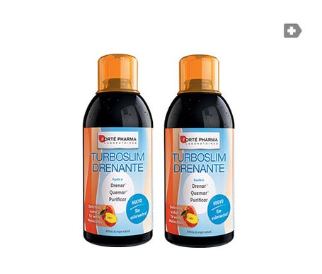 Turboslim Drenante Melocotón 2x500mlen oferta