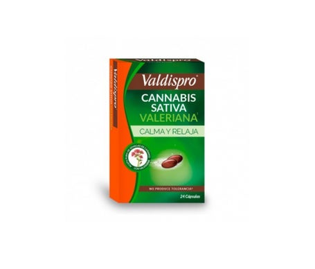Valdispro Cannabis Sativa Valeriana 24Capsen Oferta