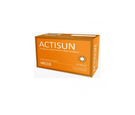 Vecos Nucoceutical Actisun Vecos 60 cápsulasen oferta