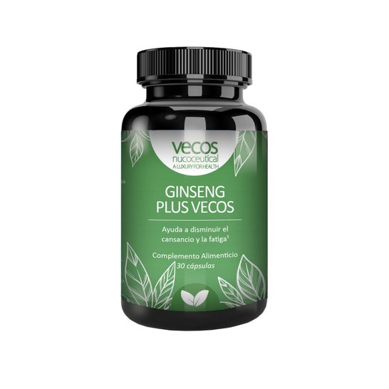Vecos Nucoceutical Ginseng Plus Vecos30 cápsulasen oferta
