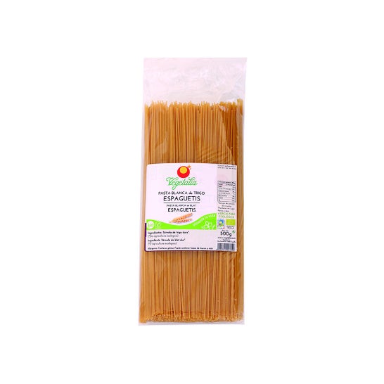 Vegetalia Spaguetti Trigo Blanco Bio 500gen oferta