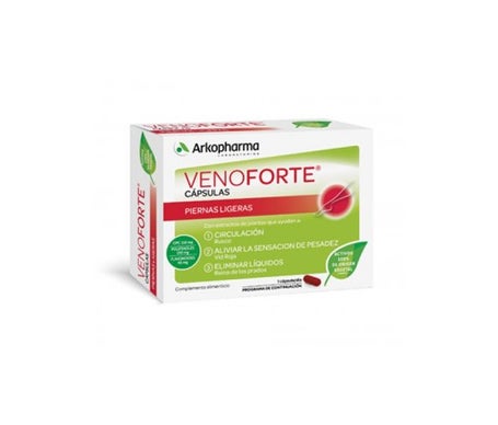 Venoforte Piernas Ligeras 30cápsen oferta