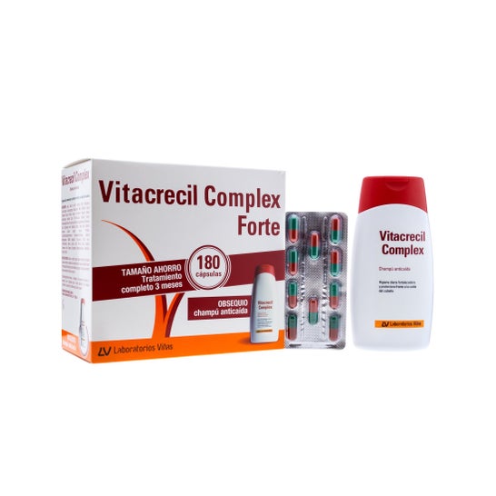 Vitacrecil Complex Forte 180caps + Champúen oferta