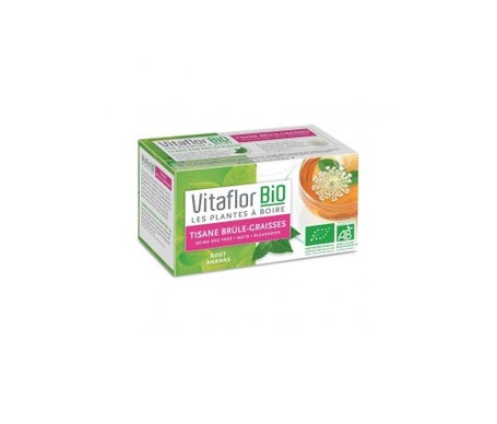 Vitaflor Organic Herbal Tea Burns Grasa 18 sobresen oferta