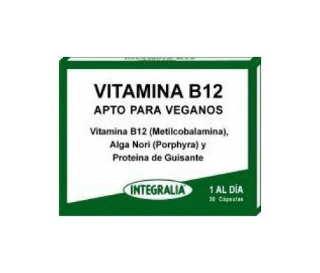 Vitamina B12 Integralia 30 Capsulasen Oferta