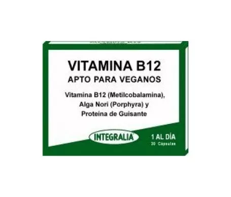 En Oferta Vitamina B12 Integralia 30 Capsulasen Oferta