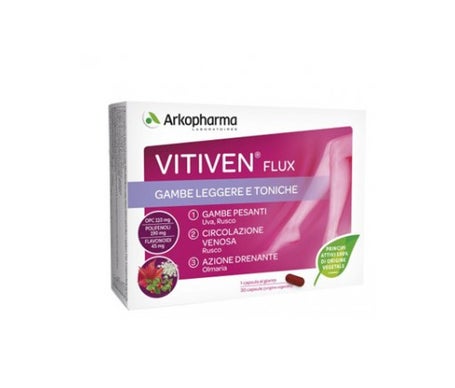 Vitiven Flux Veinoflux 30Cpsen oferta