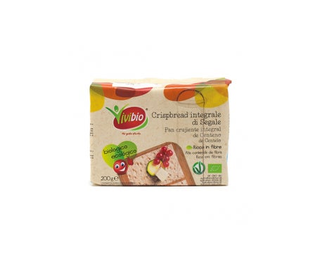Vivibio Pan Crujiente Centeno Integral 200gen oferta