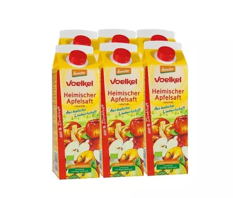 Voelkel Zumo de Manzana Bio 6x1len oferta