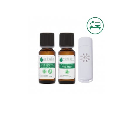 Voshuiles Mon Petit Kit Bureau 2 Aceites Y 1 Mini Difusor Usben oferta