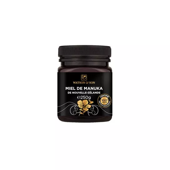 Watson & Son Miel de Manuka de Nueva Zelanda MGO 100+ 250gen oferta