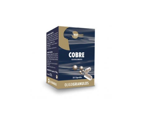 Waydiet Natural Products Cobre Oligogranulos 50Capsen oferta