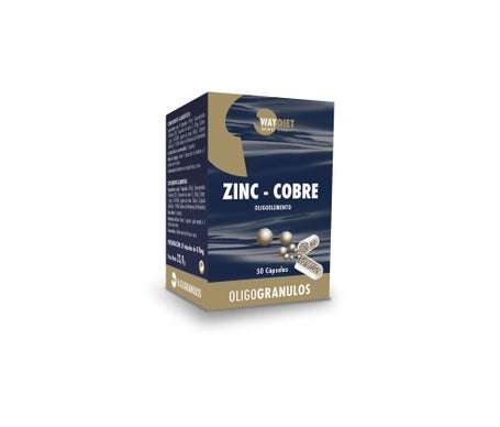Waydiet Natural Products Zinc-Cobre Oligogranulos 50Capsen oferta