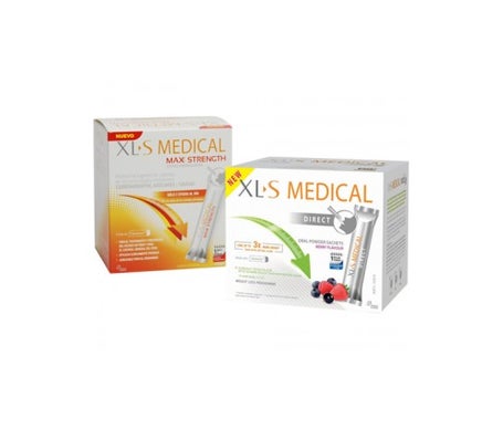 XLS Medical Captagrasas 90 sticks y Max Strength 60 sticksen oferta