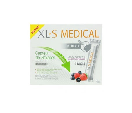 Xls Medical Fat Sensor Powder Stick Taste Taste Red Fruits 1 Mes Box So 90 Sticksen oferta