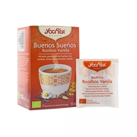 Yogi Tea Buenos Sueños rooibos vainilla 17 bolsitasen oferta