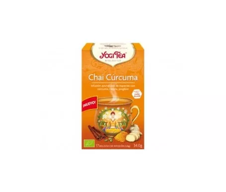 Yogi Tea Chai Cúrcuma 17 Bolsitasen oferta
