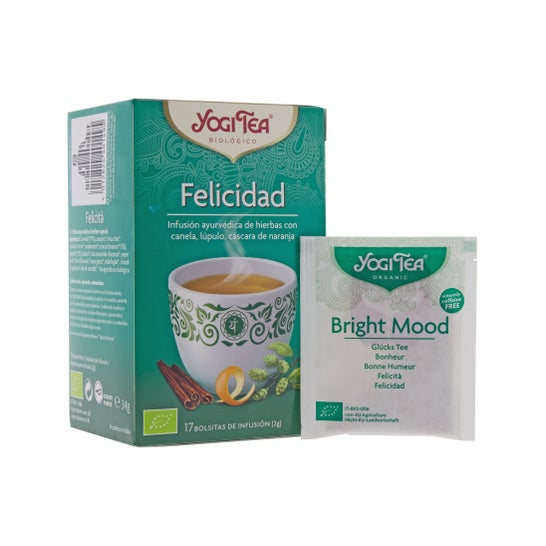 Yogi Tea Felicidad 17 bolsitasen oferta