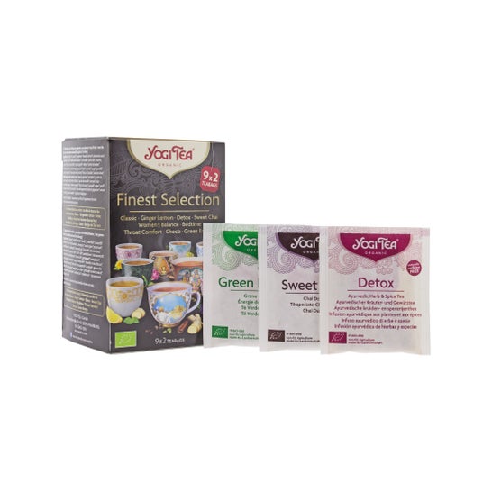 Yogi Tea Finest Selection 18 bolsasen oferta