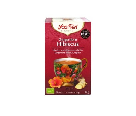 Yogi Tea Ginger Hibiscus 17 sobresen oferta