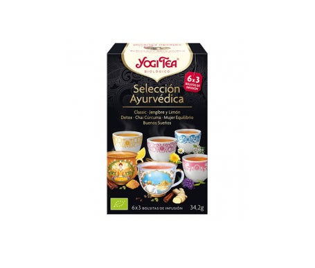 Yogi Tea Seleccion Ayurvedica 6 x 3 18 Bolsitasen oferta