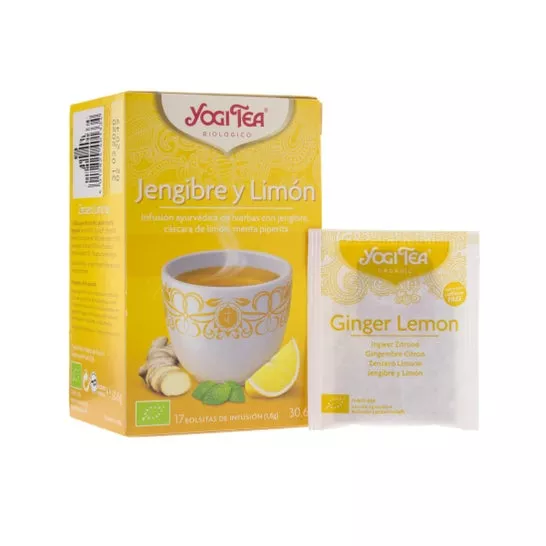 Yogi Tea jengibre y limón 17 bolsasen oferta
