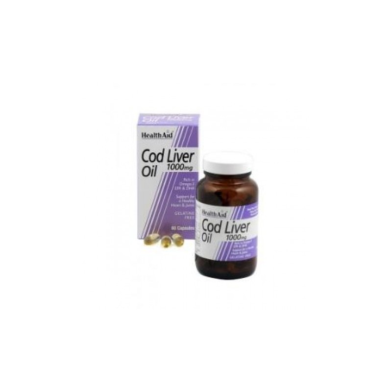 HealthAid Cold Liver Oil 60caps