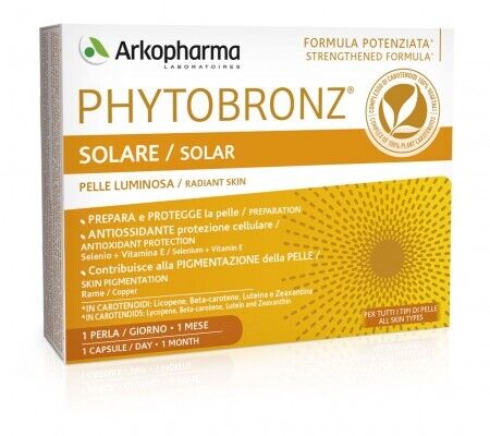 ARKOFARM Integratore Alimentare Phytobronz, 30 Perle, color Multicolore
