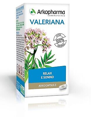 Arkopharma Arkocapsule Valeriana Integratore Alimentare 45 Capsule